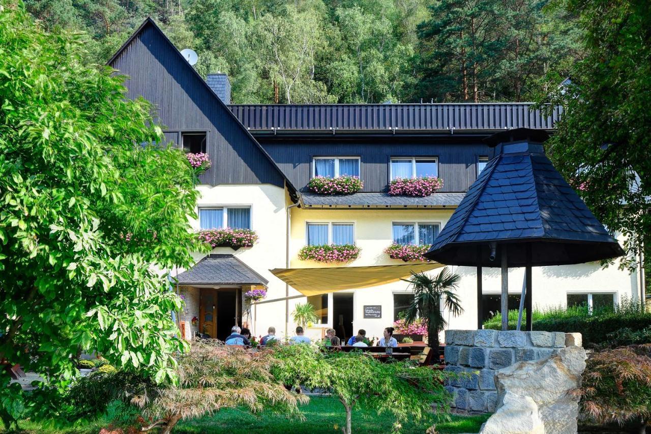 Pension Am Nationalpark Stadt Wehlen Exterior foto