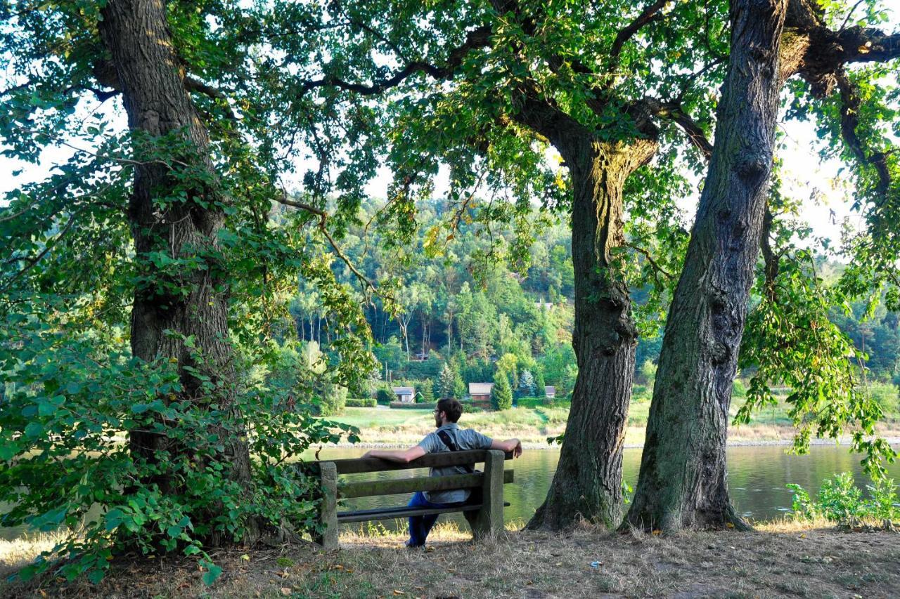 Pension Am Nationalpark Stadt Wehlen Exterior foto